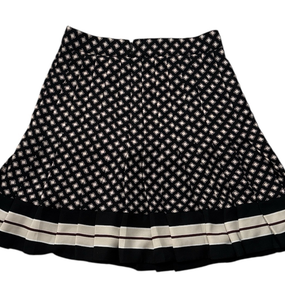 Kate Spade Pleated High Waisted Skirt Black Size 4 - Picture 3 of 6